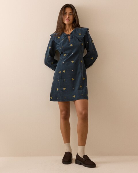 New In - Nobody's Child Hannah Cord Mini Dress