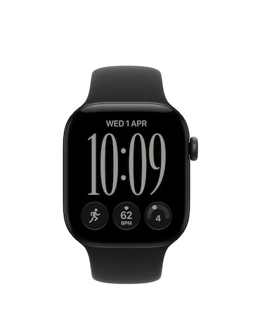 Apple Watch Series 12 GPS + Cellular 42mm - Black Aluminium/Black Sport - M/L