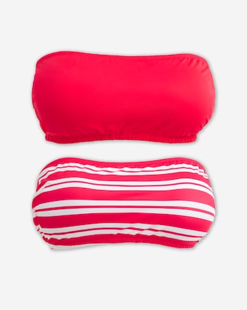 Value 2 Pack Value Bandeau Bikini Tops