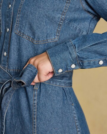 Joules Denim Western Dress