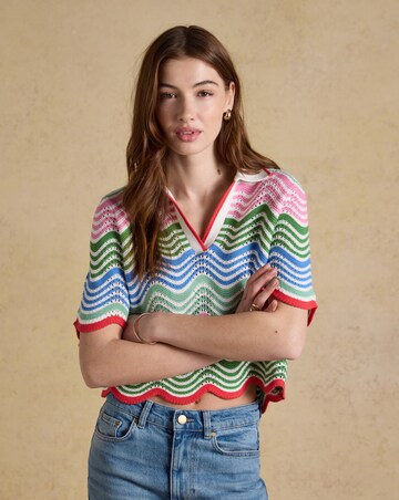 Joules Sandy Knit S/S Jumper