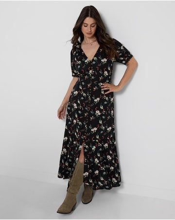 Joe Browns Darling Ditsy Button Through Maxi Dress