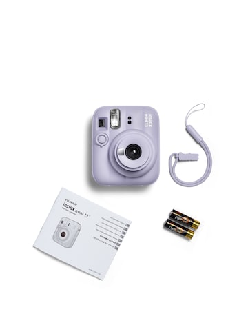 Fujifilm Instax Mini 13 Camera inc 20 Shot Film Pack- Dreamy Purple