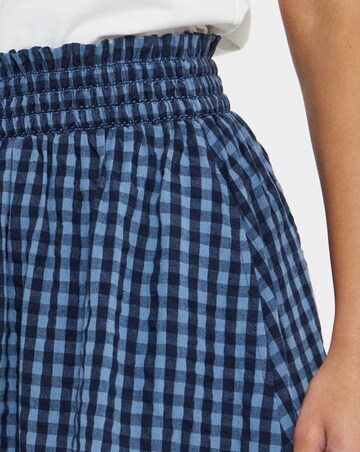 Simply Be Blue Gingham Midaxi Skirt Co-ord
