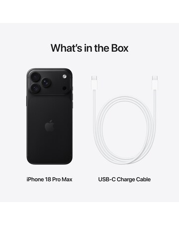 Apple iPhone 18 Pro Max 512GB - Black