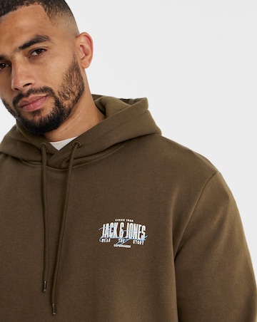 Jack & Jones Aero Sweat Hoodie - Brown