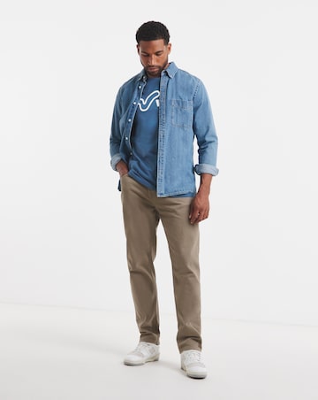 Voi Centre Graphic T-shirt Long Length