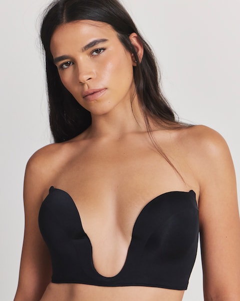 Wonderbra Ultimate Plunge Bra Black