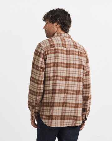 Long Sleeve Check Flannel Shirt