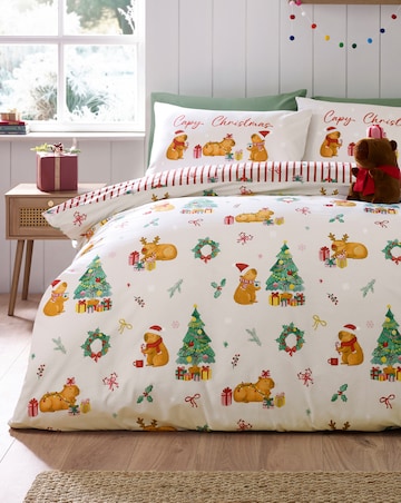 Catherine Lansfield Capy Christmas Duvet Cover Set