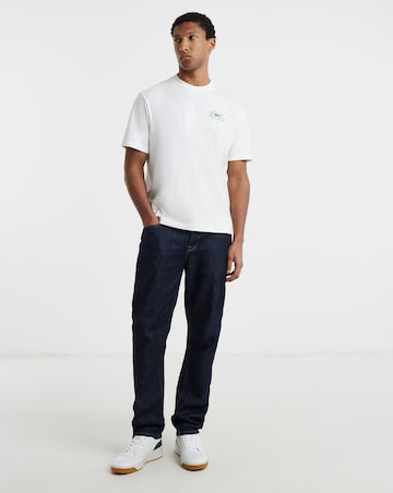 Lacoste Short Sleeve Back Graphic T-Shirt - White
