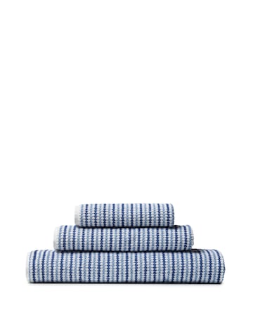 Catherine Lansfield Rice Weave Stripe Towel