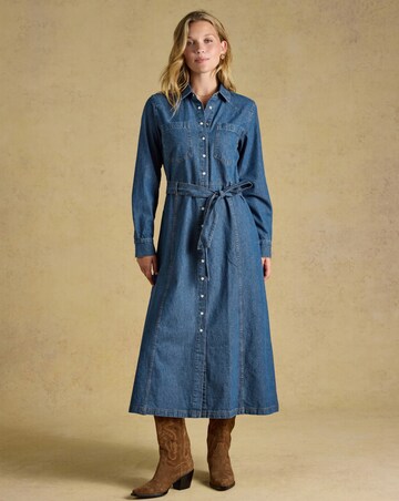 Joules Denim Western Dress