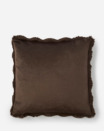 Luxe Bubble Faux Fur Cushion