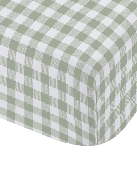 Catherine Lansfield Bamford Gingham Check Fitted Sheet