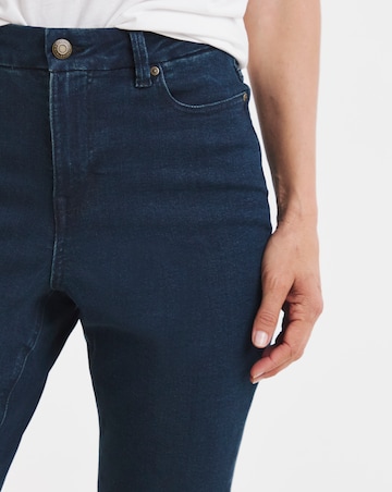 Indigo Stretch Denim Slim Leg Jeans