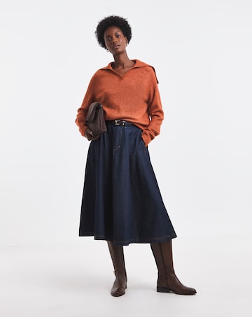 Open Collar Jumper