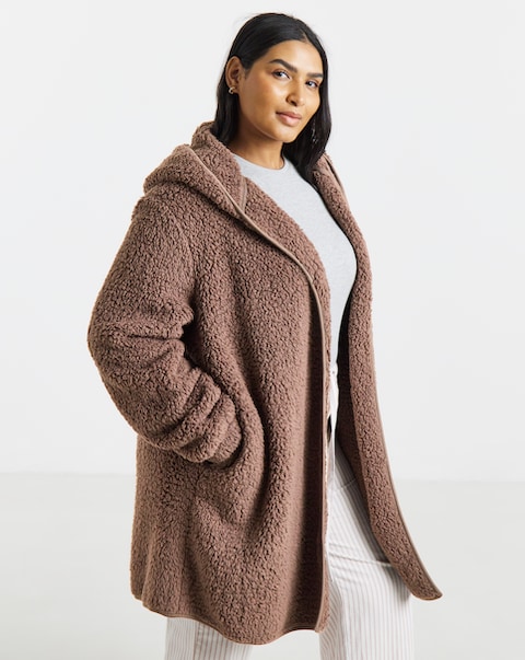 New In - Pretty Secrets Supersoft Borg Cardigan