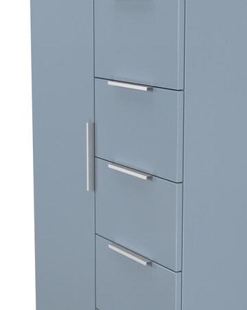Humber Ready Assembled 1 Door 5 Drawer Kids Wardrobe - Kids