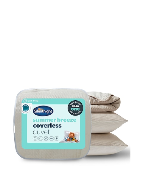 Silentnight Summer Breeze Reversible Coverless 2.5 Tog Duvet