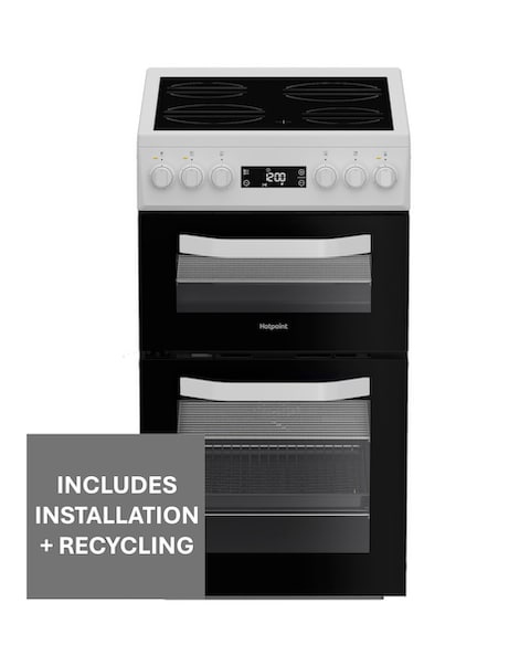 Hotpoint HDE5VDCW Electric Cook Install