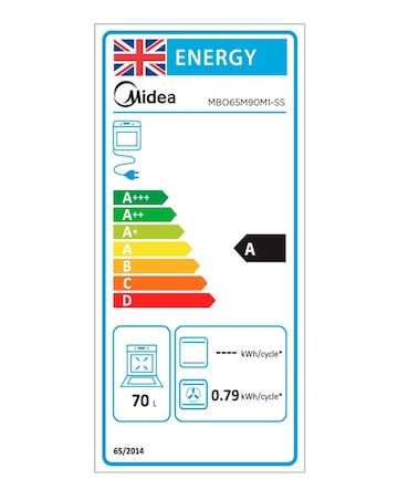 Midea Built-In Single Oven - Stainless Steel