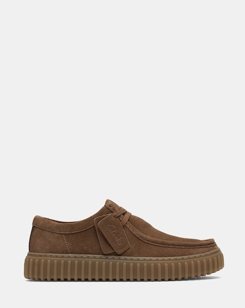 New In - Clarks Torhill Lo Suede Shoe