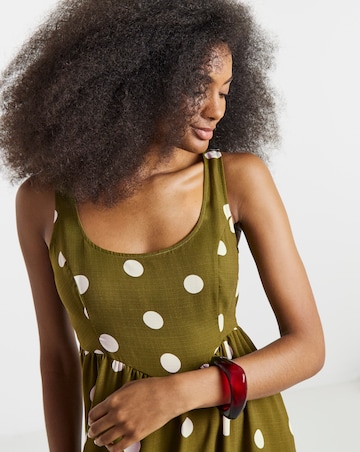 Simply Be Strappy Angled Waist Detail Dress