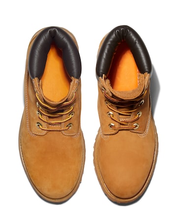 Timberland Wheat Premium 6 Inch Lace Up Boots - Standard Fit (D)