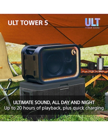 Sony ULT Tower 5 Party Speaker - Black