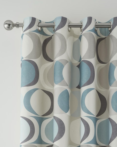 Fusion Sander Eyelet Curtains