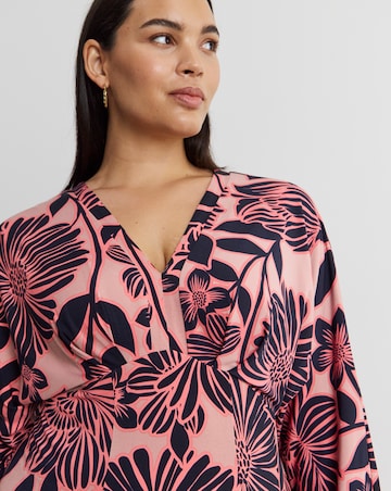 Joanna Hope Empire Jersey Midi Dress