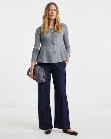 Peplum Cardigan
