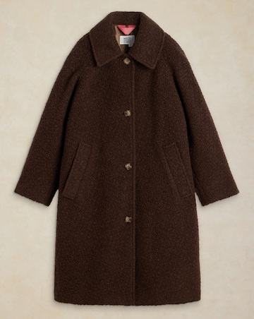 White Stuff Kelsey Boucle Wool Blend Coat