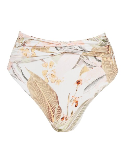 MAGISCULPT Medium Control Twist Front High Waist Bikini Bottoms