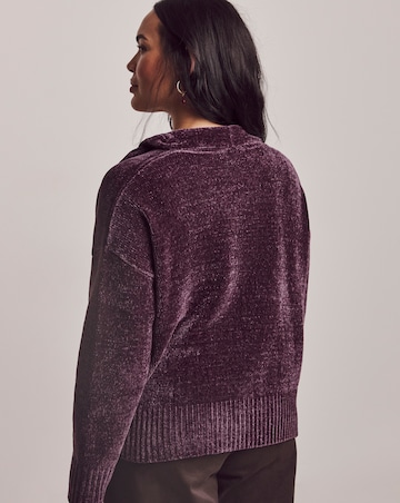 Julipa Chenille Pocket Cardigan