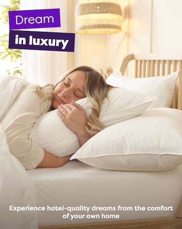 Slumberdown Duck Feather Medium Support Pillow 2 Pack