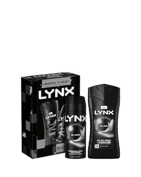 New In - Lynx Duo Black Gift Set