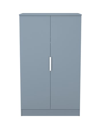 Humber Ready Assembled 2 Door Midi Wardrobe - Kids