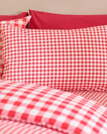 Catherine Lansfield Bamford Gingham Check Duvet Cover Set