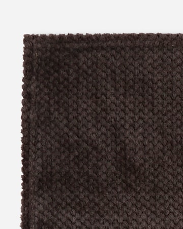 Waffle Fleece Throw - Chocolate
