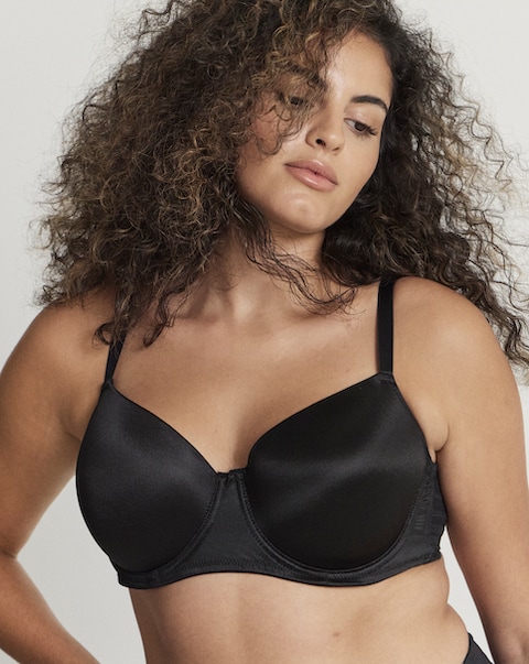 MAGISCULPT Smoothing No More Back Fat Bra (B-F) Black