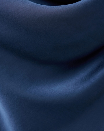 Mango Asymmetrical Satin Dress