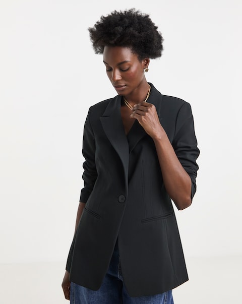 Tailored Single Breasted Blazer