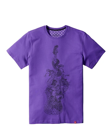 Joe Browns Snakes & Sounds T-Shirt - Purple