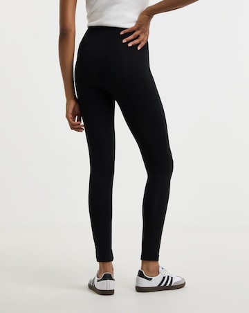 Black Jersey High Waisted Legging