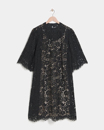 Joanna Hope Lace Swing Dress