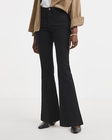 Black 24/7 Bootcut Jean