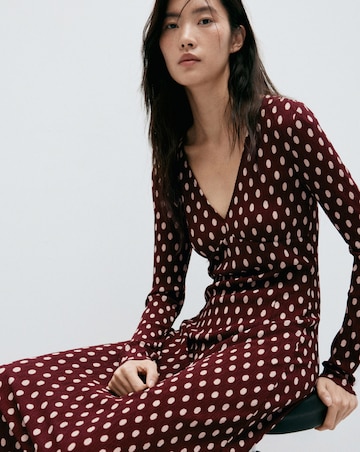 Mango Polka Dot Dress