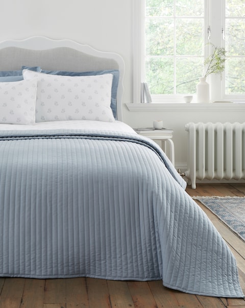 Bianca Quilted Lines Bedspread